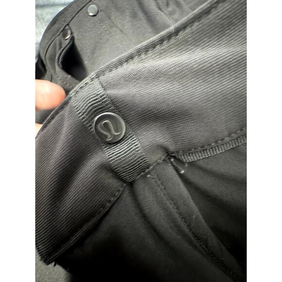 LULULEMON Mens Active Althleisure ABC PANT SLIM Black Size 31 - Picture 4 of 7